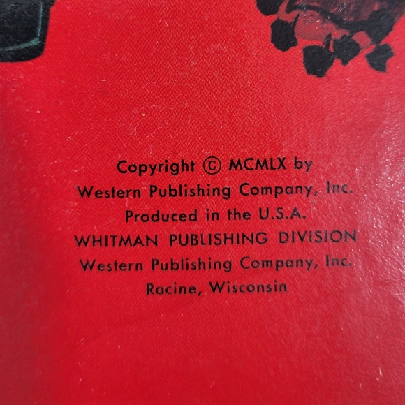 VTG 1960 NIGHT BEFORE CHRISTMAS Whitman Giant Tell a Tale Book Clement C Moore - Picture 2 of 16